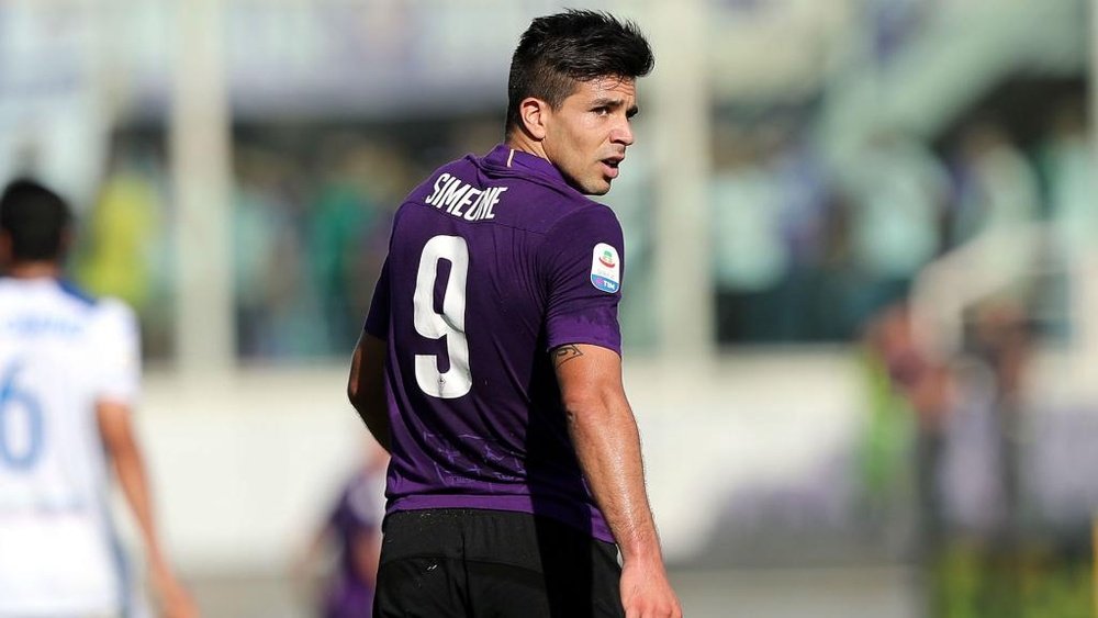 Giovanni Simeone hopes to be managed by his father Diego. GOAL
