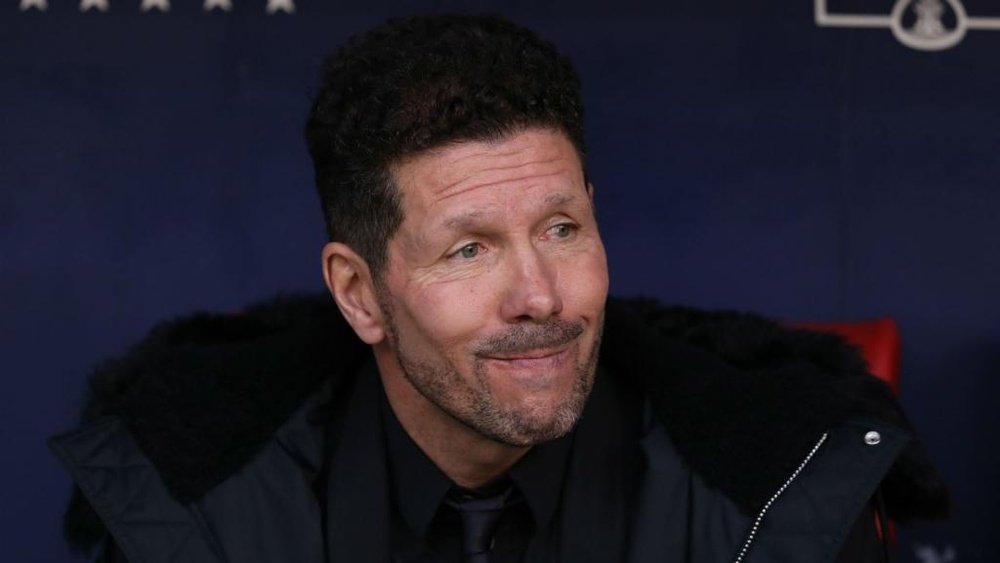 Simeone neglected to blame controversial VAR decisions for his side's defeat. GOAL