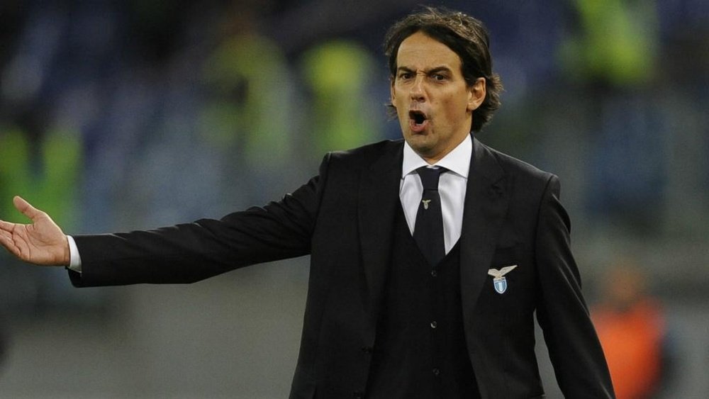 Simone Inzaghi questioned his side's mentality. GOAL