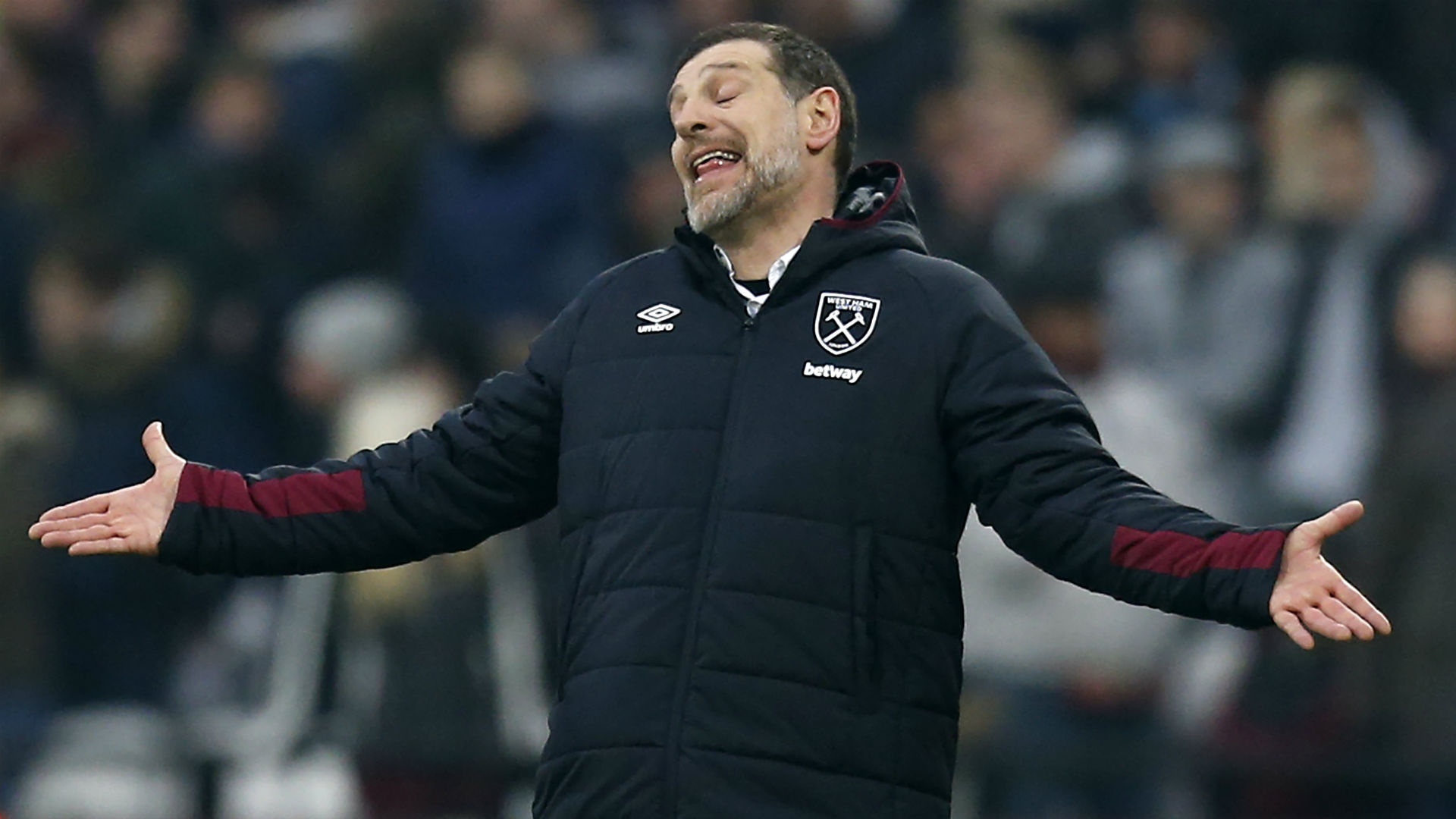 West Ham manager Slaven Bilic. Goal