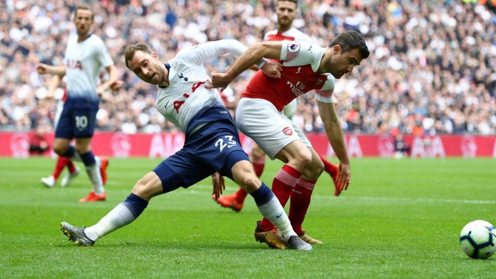 Sokratis was impressed by Arsenal's fighting spirit against Tottenham. GOAL