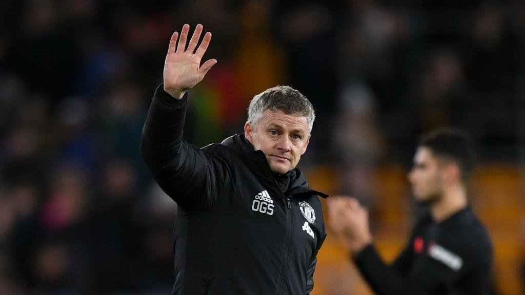 Solskjaer was pleased with his team's performance in the first half. GOAL