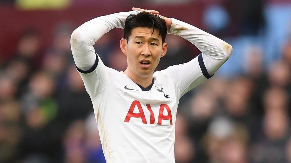 Mourinho expects Spurs forward Son to miss the rest of the season. GOAL