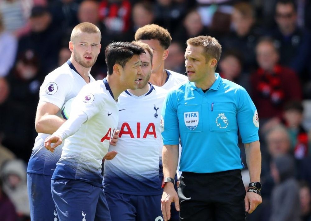 Pochettino had no problems with Son's dismissal against Bournemouth. GOAL