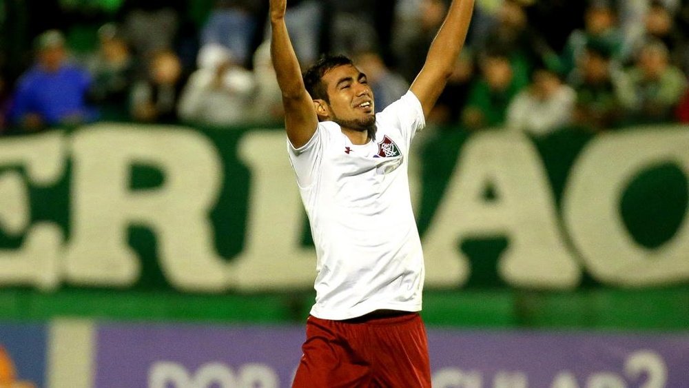 Sornoza Chapecoense Fluminense Brasileirao Serie A. Goal