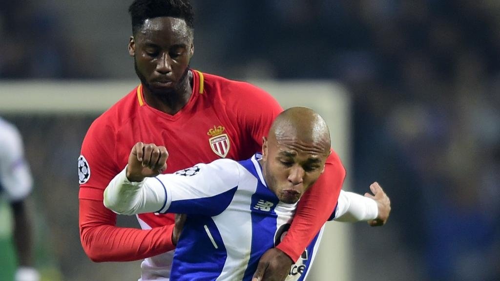 Souhailo Meite et Yacine Brahimi, FC Porto-AS Monaco, UEFA Champions League. GOAL