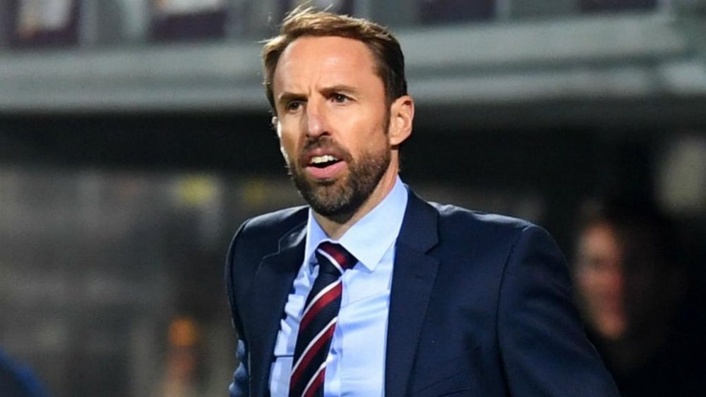 Southgate was impressed with how his side adapted to a new defensive shape. GOAL
