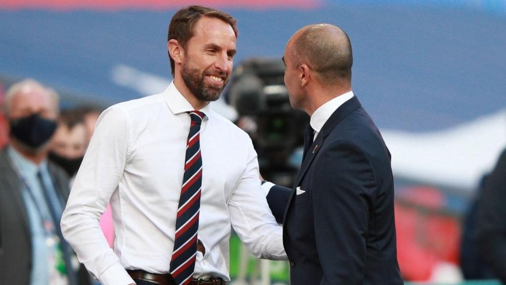 Southgate was delighted. GOAL