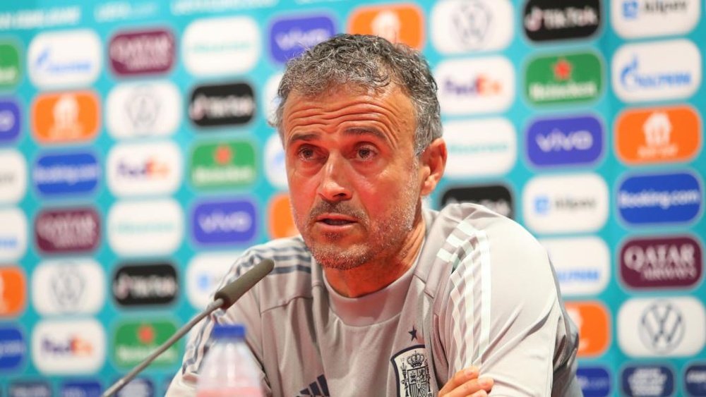 Spain are a top team but not the best in the world, says Luis Enrique. AFP