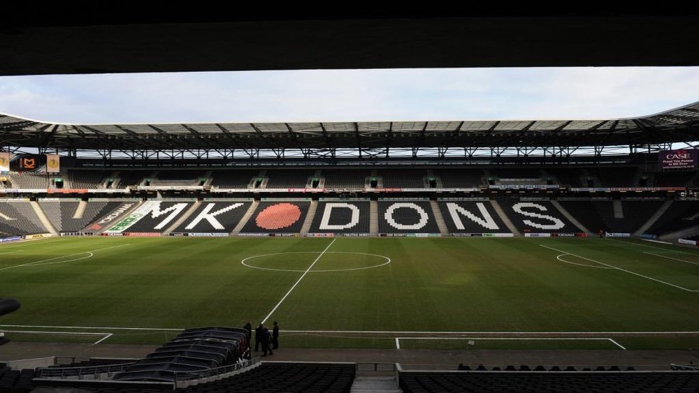 stadium mk MK Dons League One. Goal