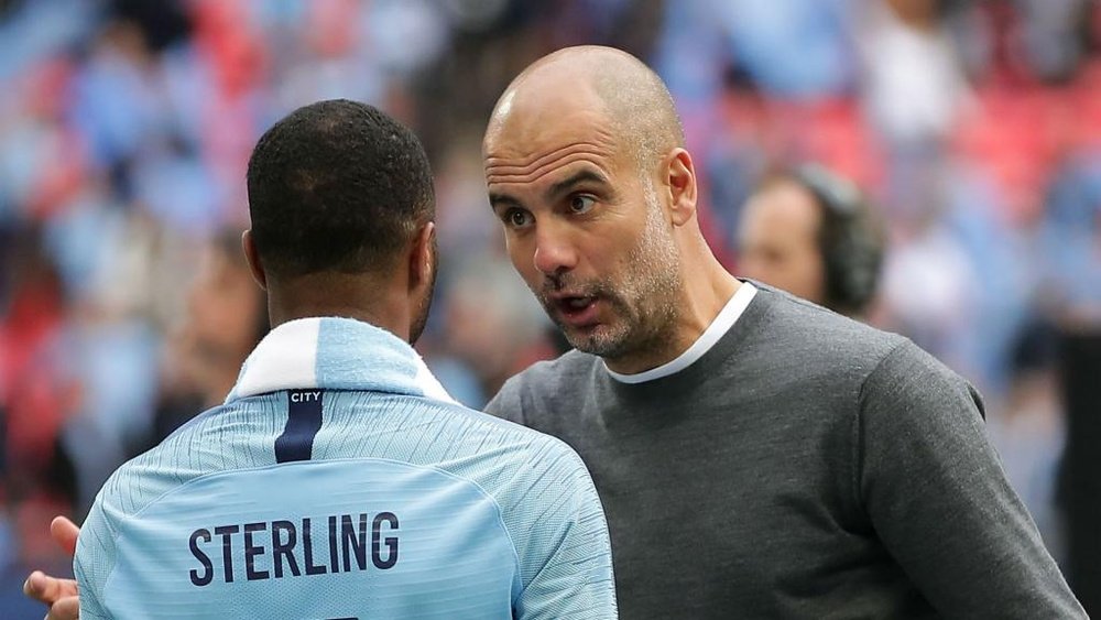 Sterling can reach same level as Messi and Ronaldo, says Man City boss Guardiola.