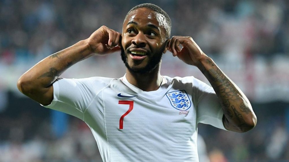 Raheem Sterling silenced abusers with a goal against Montenegro. GOAL