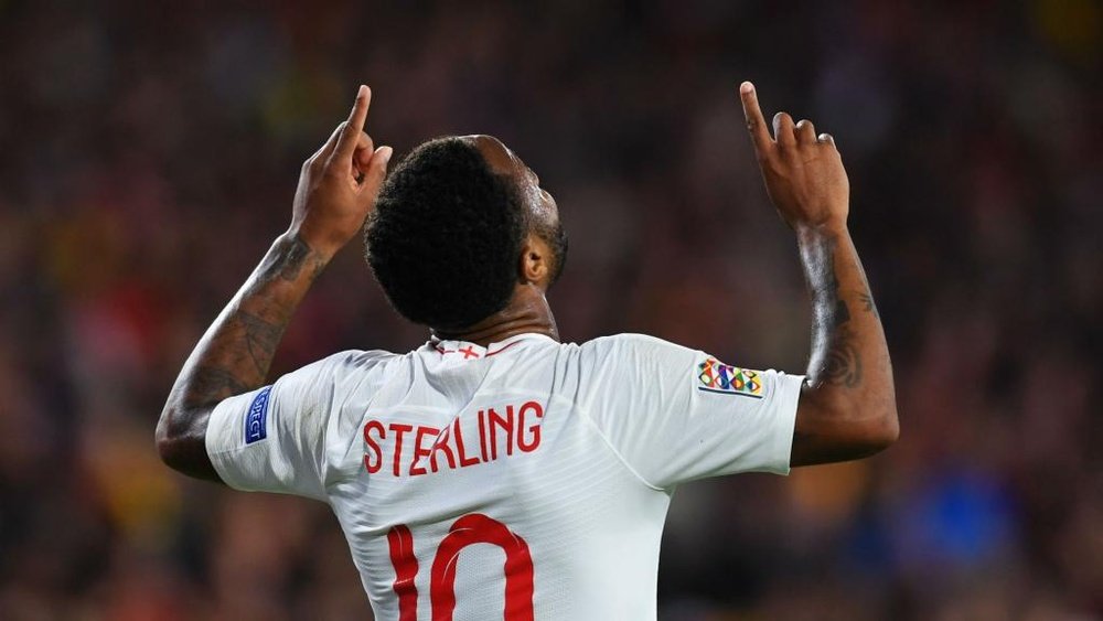 Sterling revels in England glory