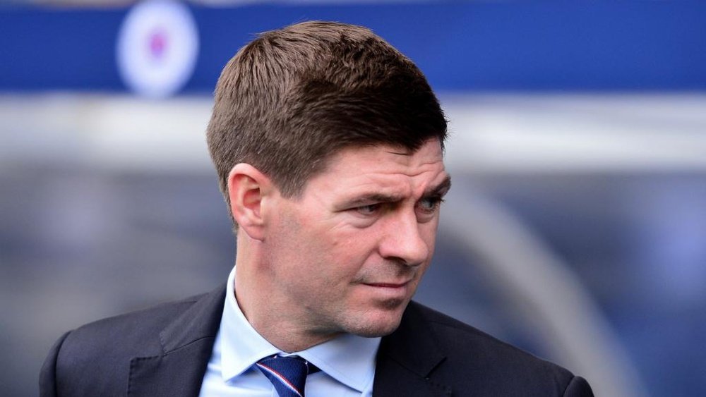 Steven Gerrard has been heavily linked with Derby County. GOAL