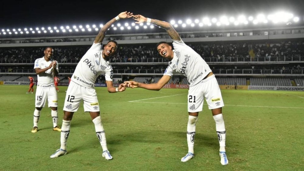 O duelo do Santos para o Brasileirão.GOAL