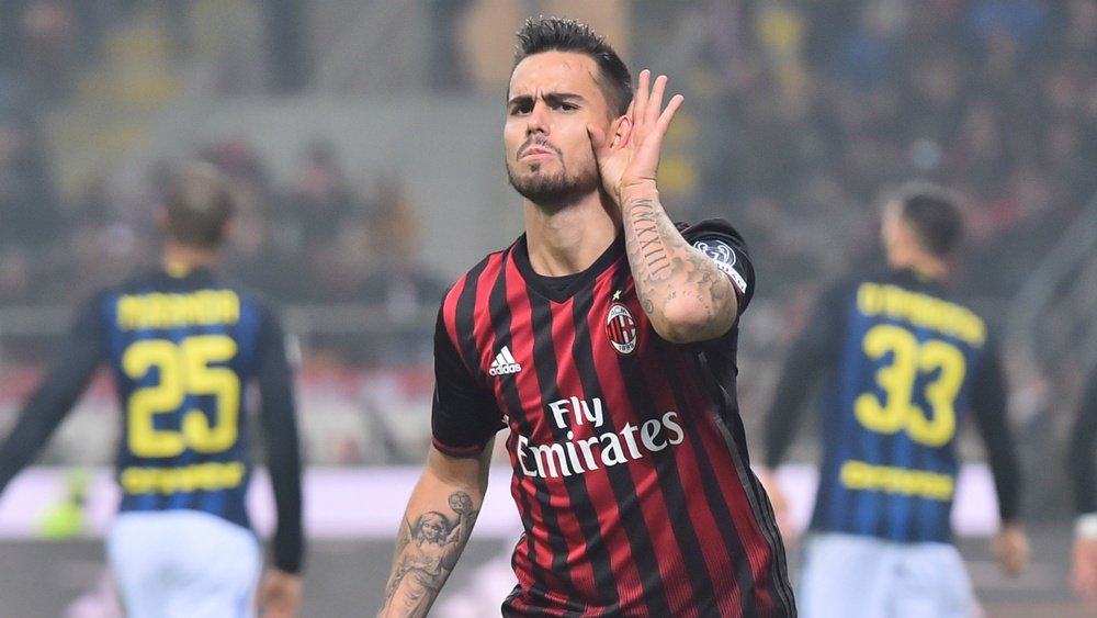 AC Milan winger Suso believes former head coach Sinisa Mihajlovic did not like him. AFP