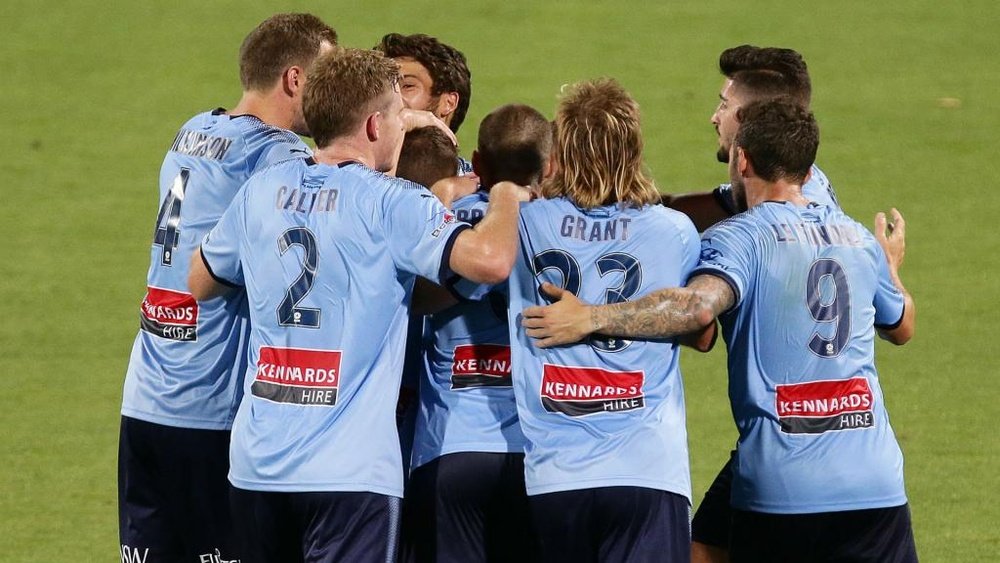 Sydney halted Perth's charge at the top. GOAL