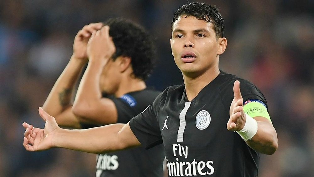 Thiago Silva will not feature for PSG in their cup final this Saturday. GOAL