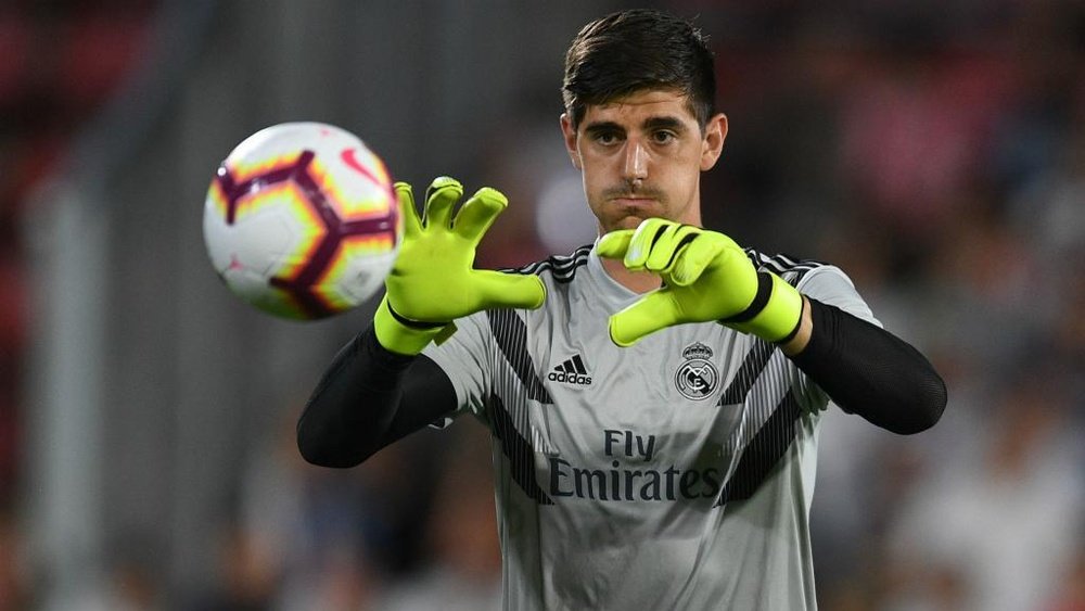 Courtois will make his debut for 'Los Blancos'. GOAL