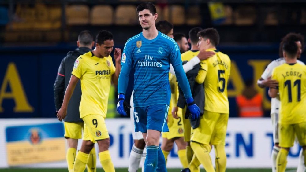Courtois bemoans missed chances after Real Madrid draw. Goal