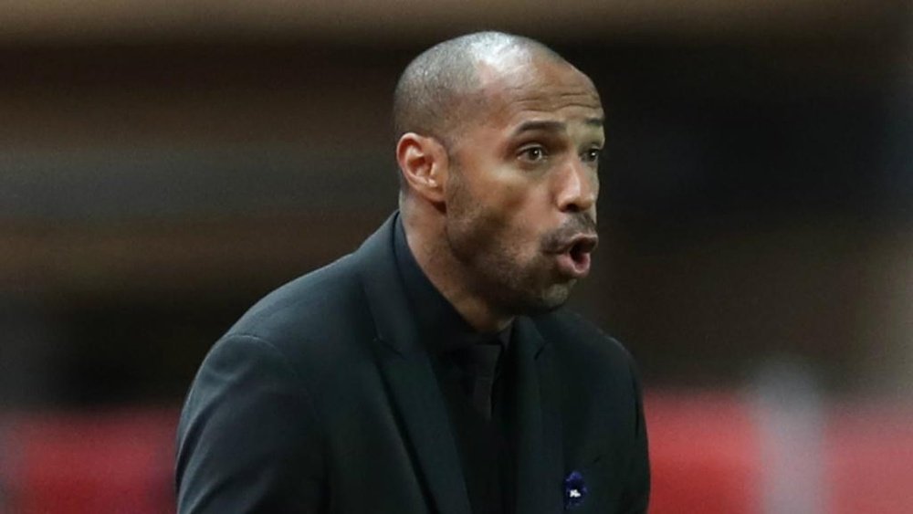Thierry Henry is yet to record a victory as Monaco boss. GOAL