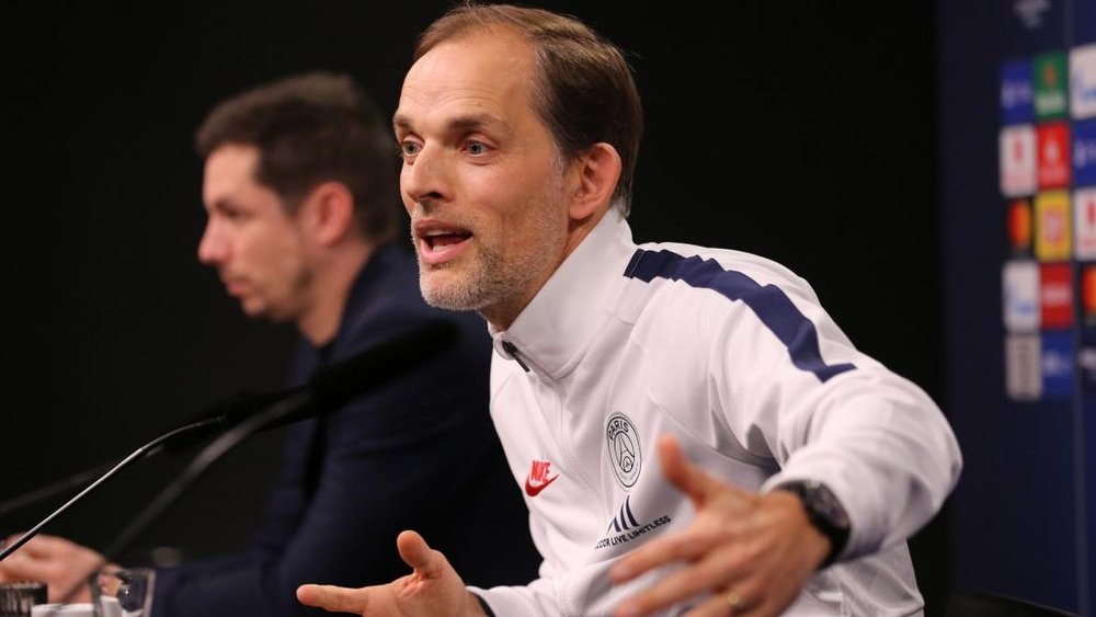 L'entraîneur parisien a réagi à la large victoire du PSG. AFP