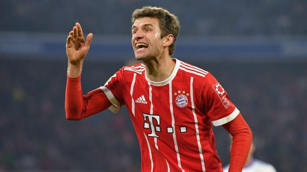 Muller was among the Bayern players to find the net. GOAL