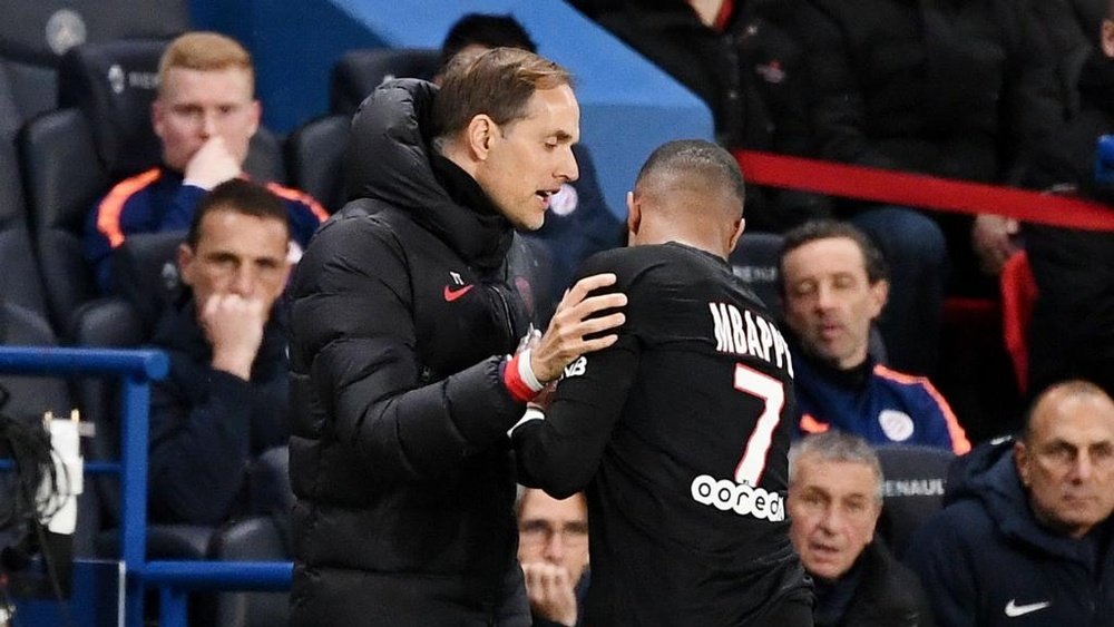 Mbappe won't use substitution row to leave PSG, says Tuchel. GOAL