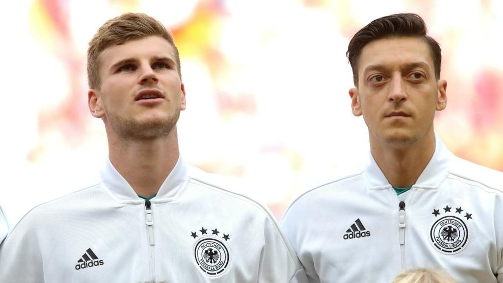 Werner says he would welcome back Ozil with open arms. GOAL
