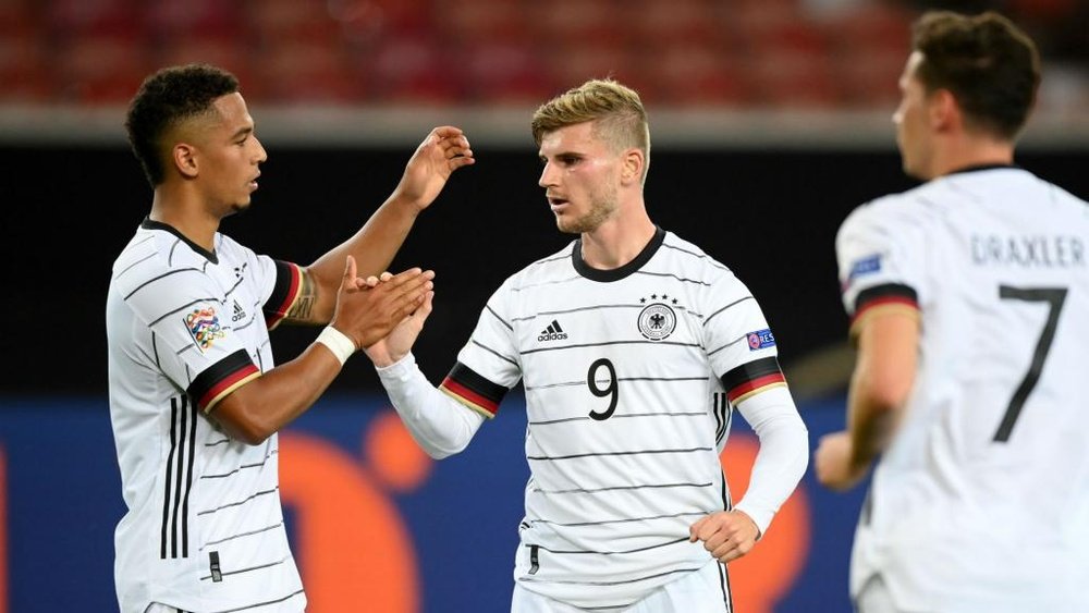 Timo Werner scored for Germany, but it was not enough for Germany to win. GOAL
