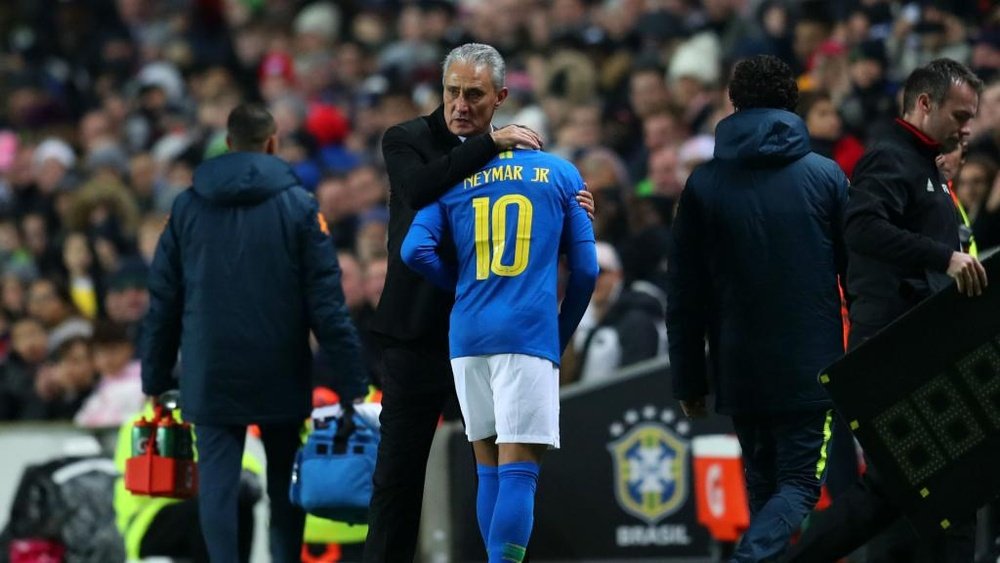 Tite believes Neymar was at his best when he was playing for Barca. GOAL