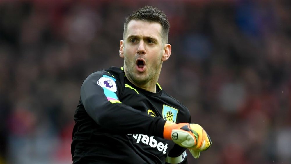 Tom Heaton has moved to Villa after six years at Turf Moor. GOAL