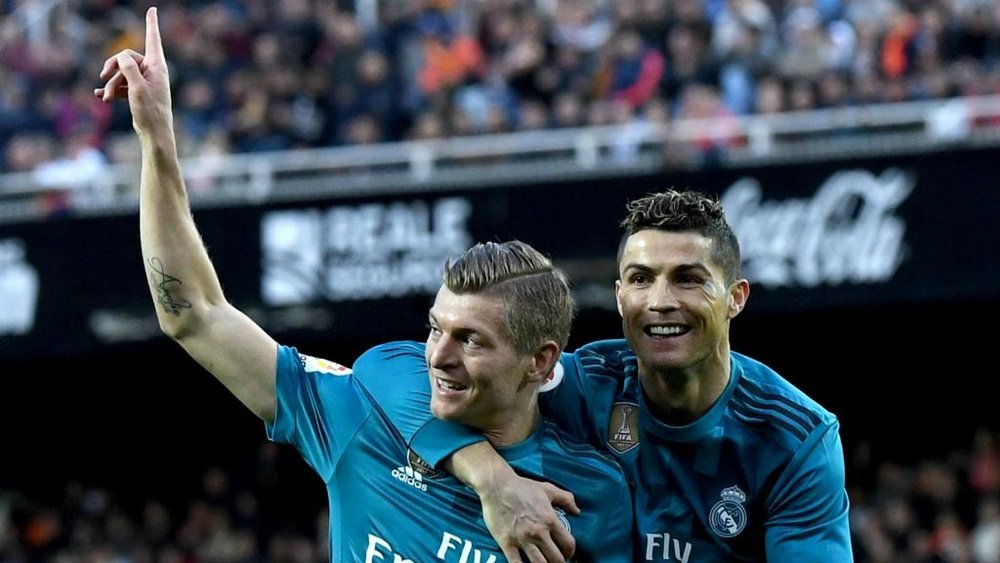 Kroos said everyone was satisfied with the Portuguese's departure. GOAL