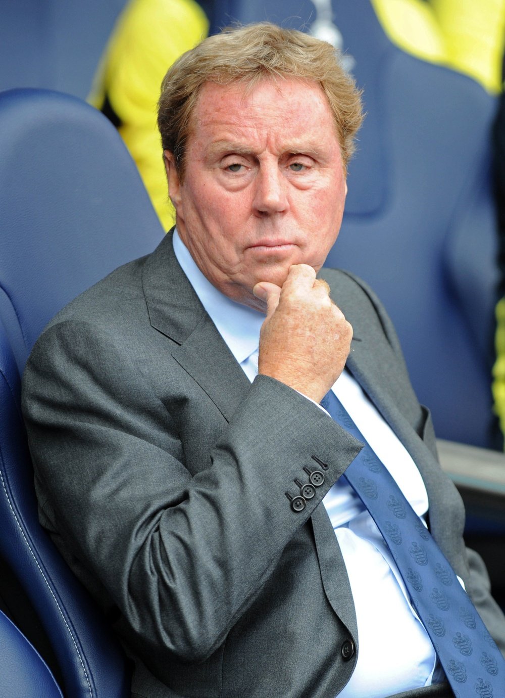 L'ex allenatore del Tottenham Harry Redknapp.