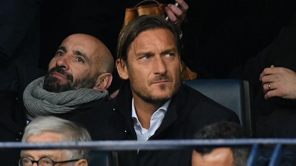 Totti had fallen out with the board over decisions they have made. GOAL