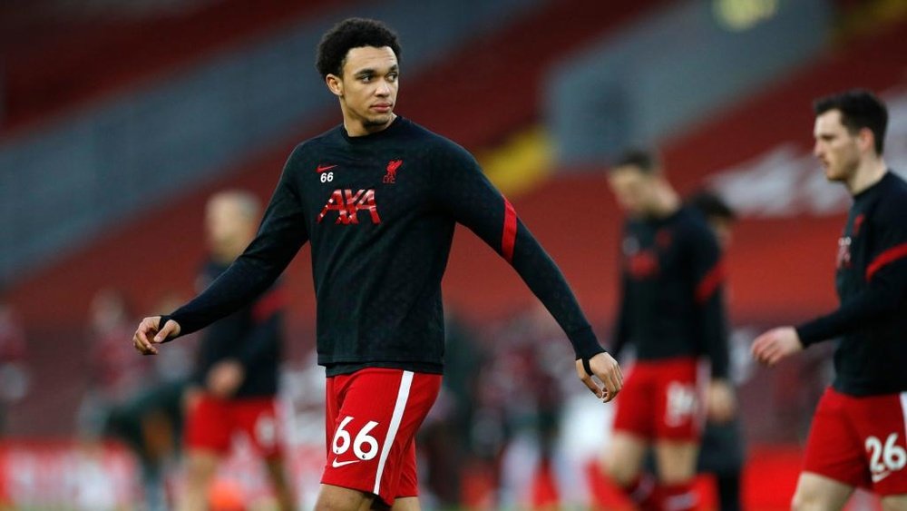 Alexander-Arnold form did not justify England snub, claims Klopp. AFP