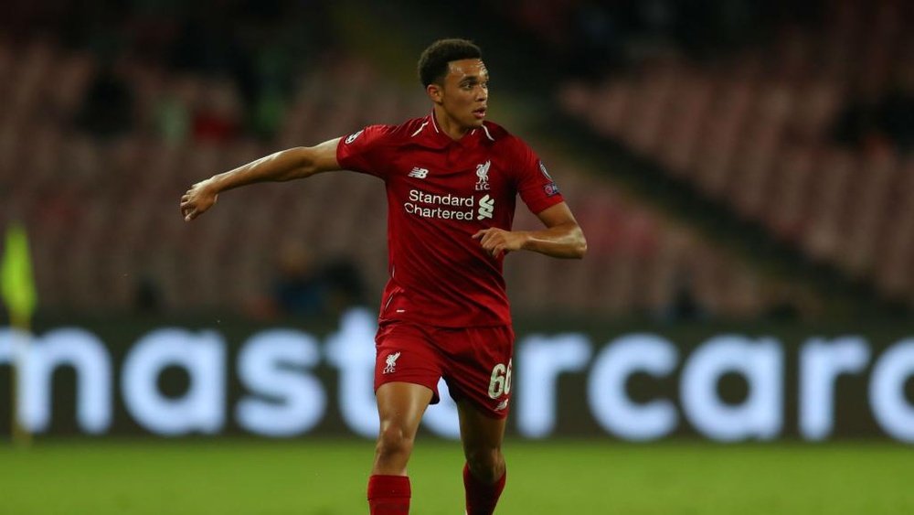 Alexander-Arnold endured a difficult game last time he was at Old Trafford. GOAL