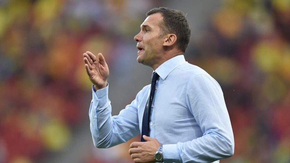 Andriy Shevchenko says Ukraine can play without pressure v Sweden. GOAL
