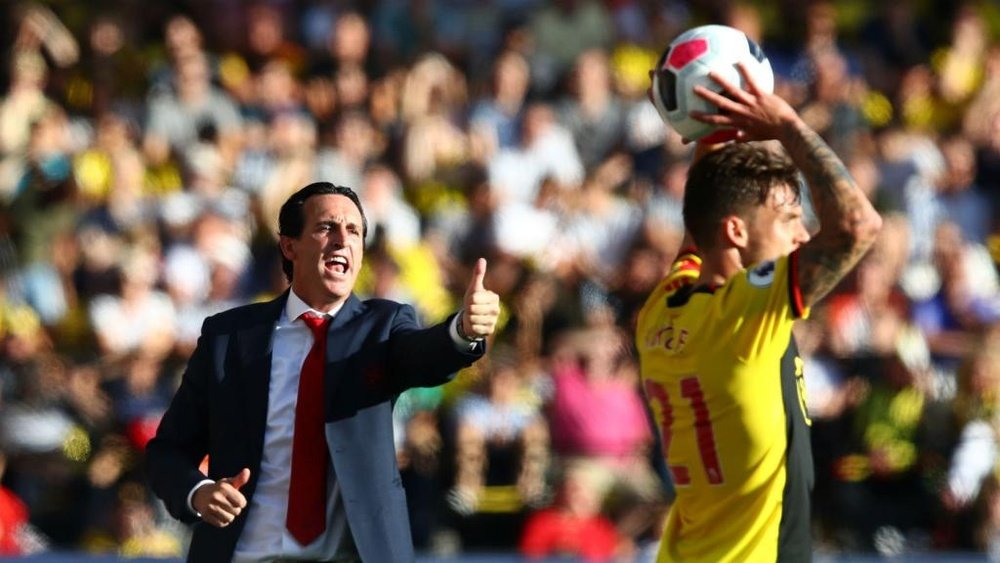 Arsenal youngsters will learn from Watford collapse - Emery.
