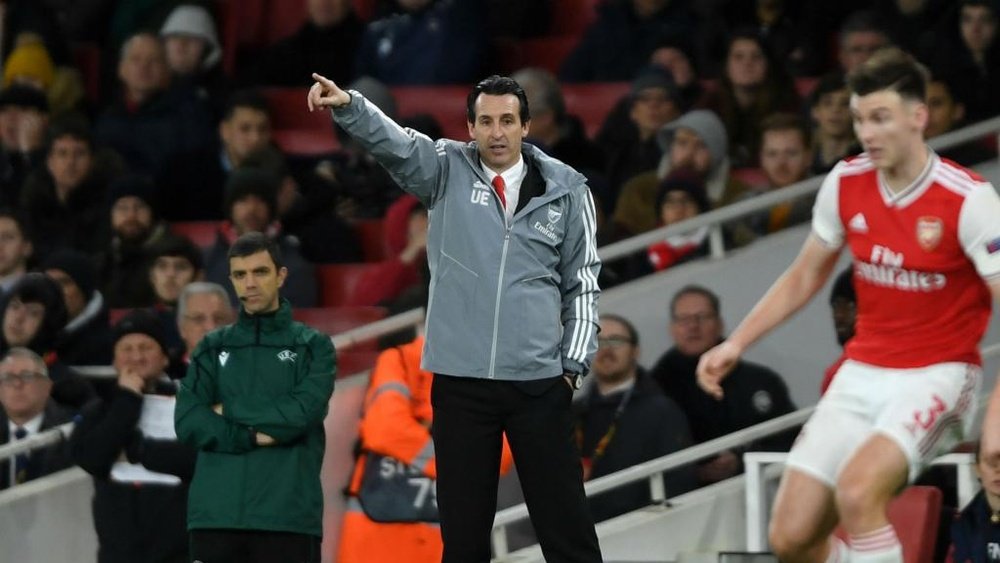 Emery focused on Norwich game as pressure mounts on Arsenal boss. AFP