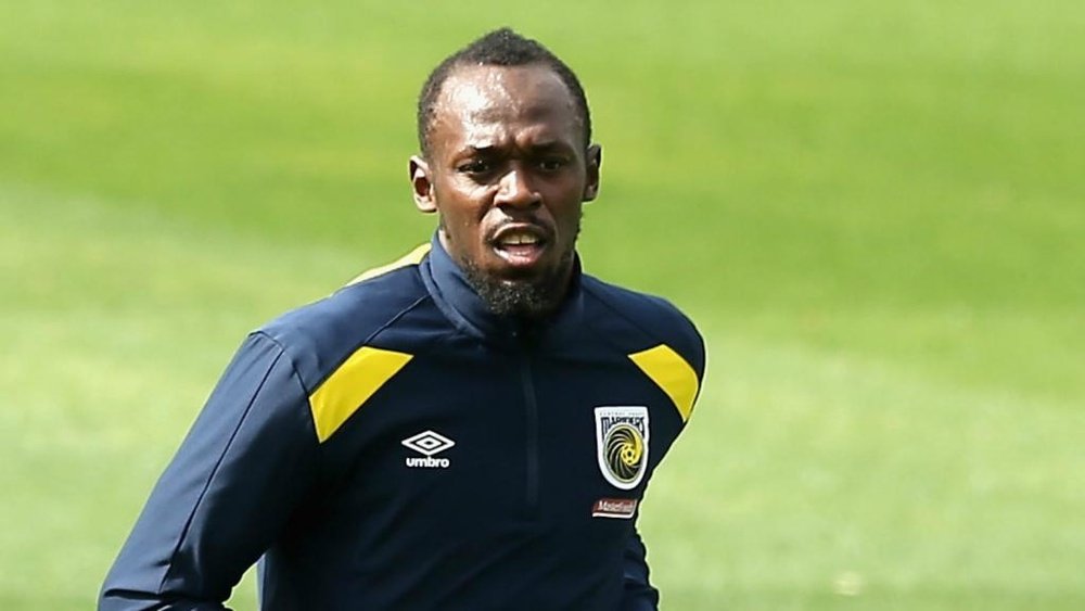 bolt was named on the bench for the game. GOAL