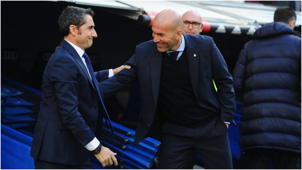Valverde looking forward to Zidane battle. GOAL