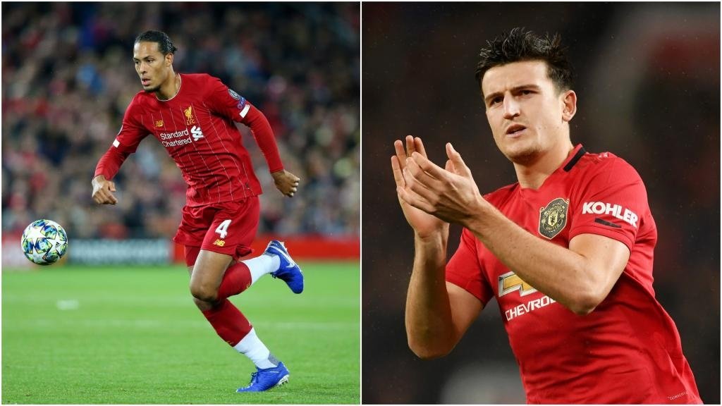 Van Dijk and Maguire in comparison. GOAL