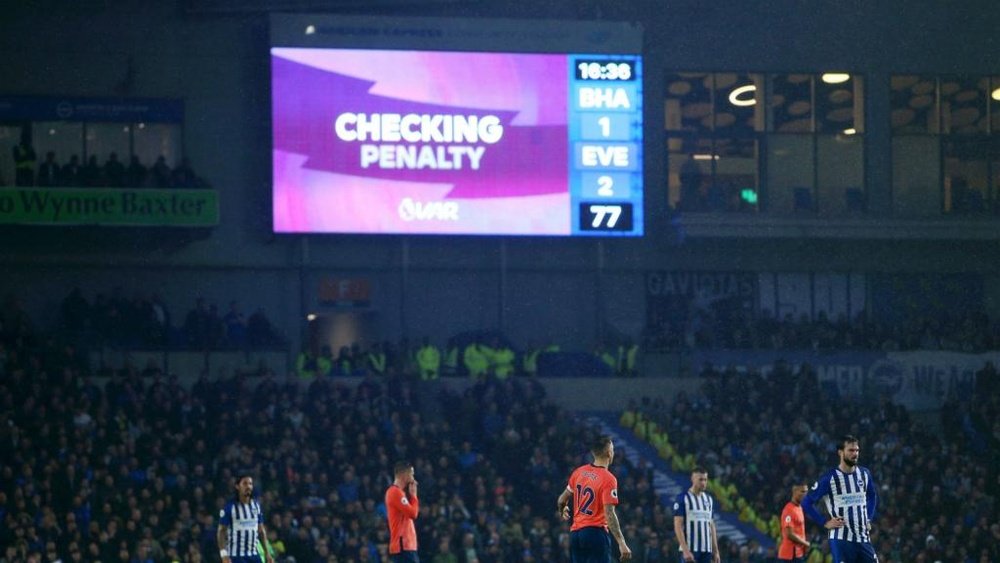 Premier League to improve VAR communication with fans in stadiums. GOAL