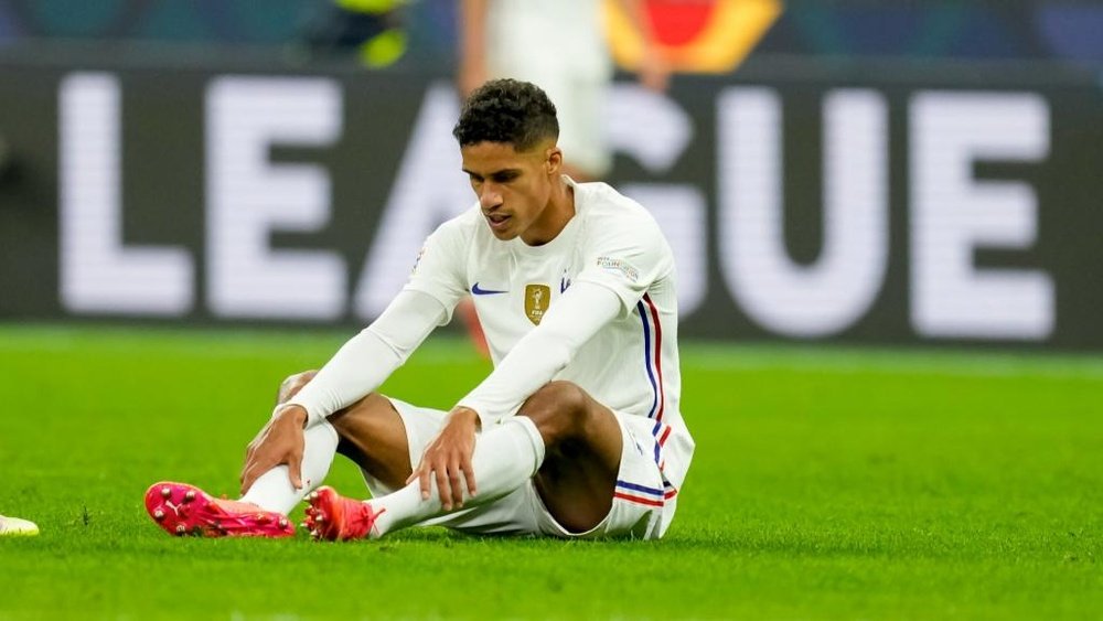 Varane out for 'a few' weeks. GOAL