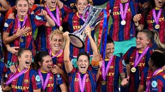 Champions League feminina: quem tem mais títulos e as maiores artilheiras. AFP