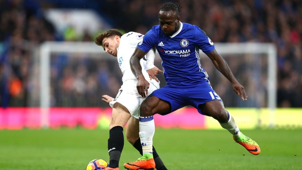 Victor Moses, Chelsea. GOAL