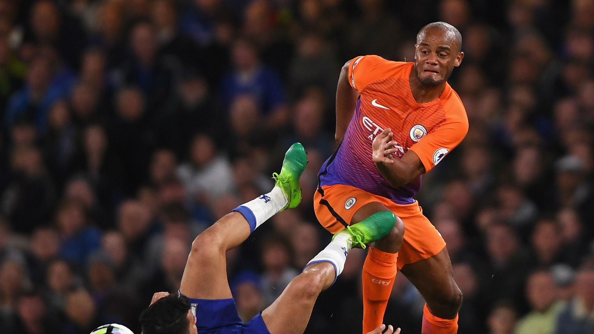I never moaned or complained - Kompany on return from Manchester City margins