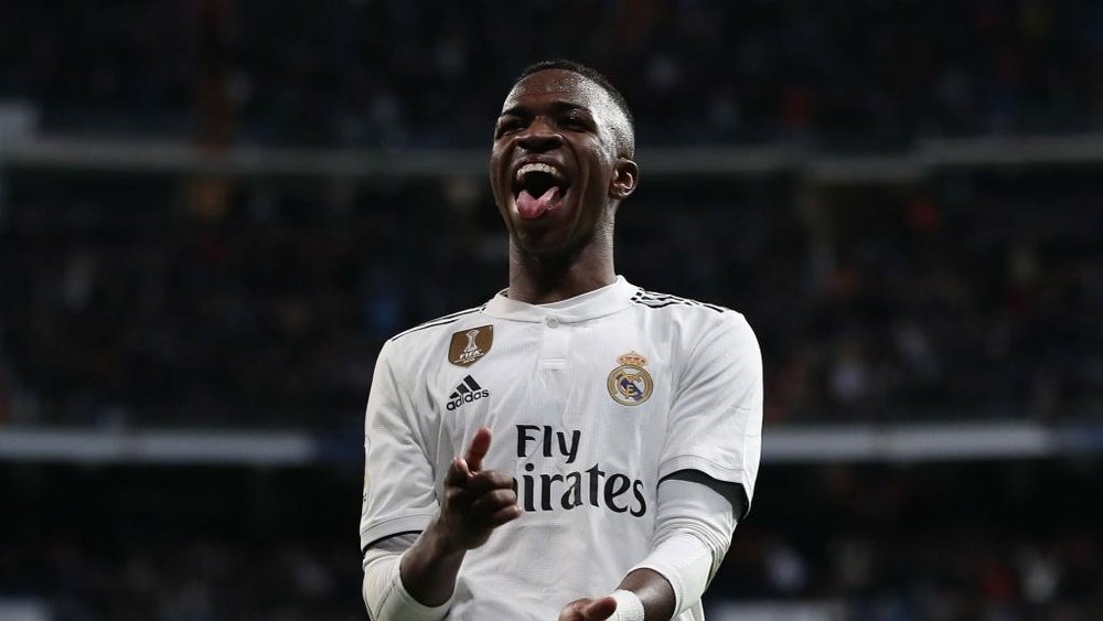 Vinicius has sparkled for Real Madrid this season. GOAL