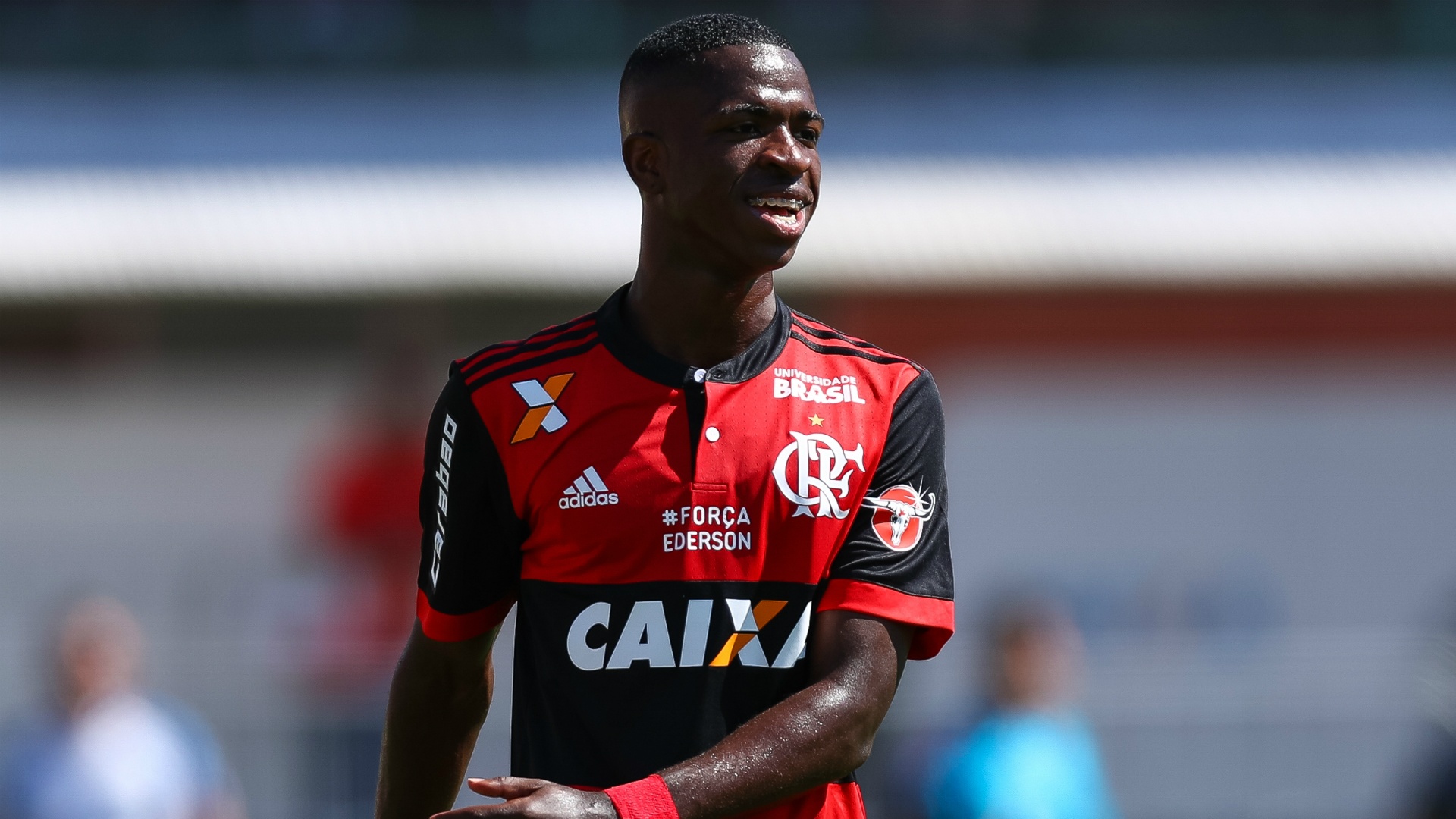 Vinicius scores first pro goal